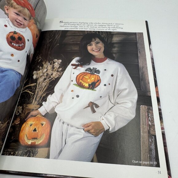 Holiday Reverie Cross-Stitch Pattern Book By Leisure Arts 1997 - Picture 5 of 11